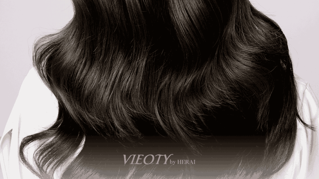 「ストレートヘアが美しい」という古い価値観の鎖を断ち切るイメージ