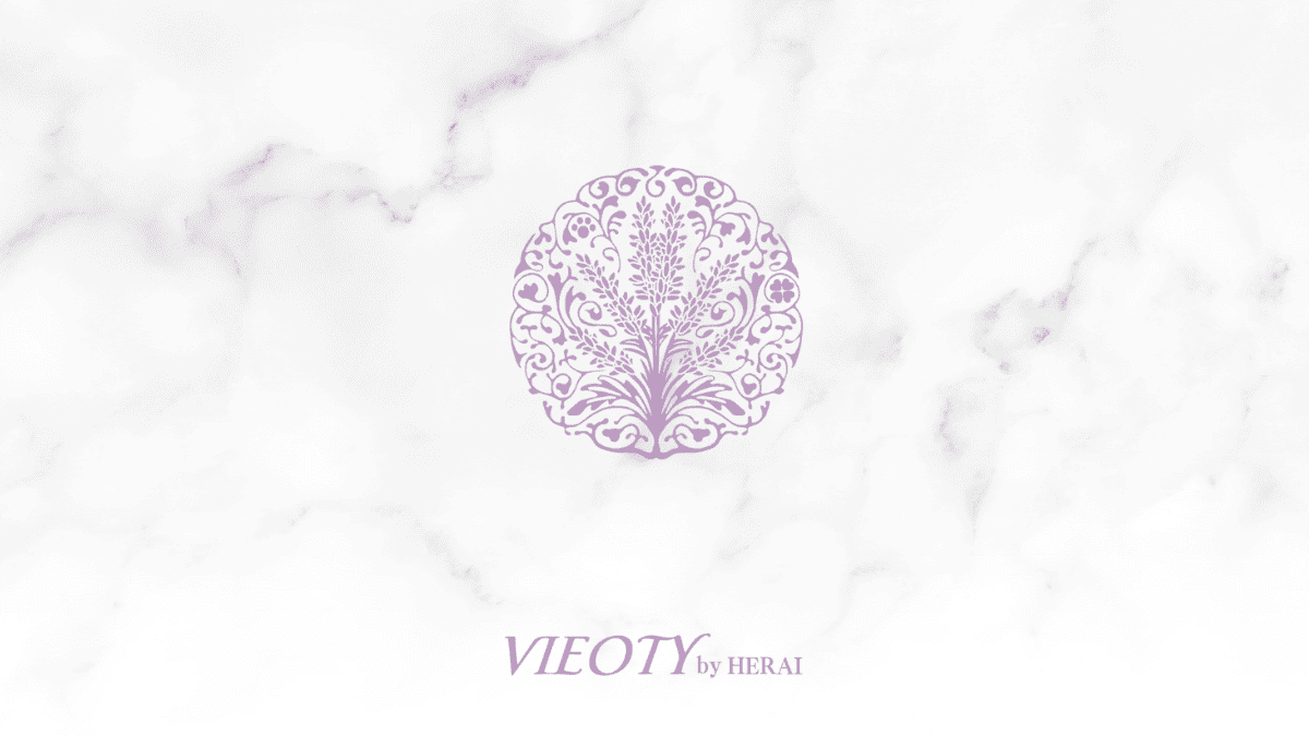 VIEOTYのロゴデザインと、そこに込められた「人生」「多幸感」「美」の象徴