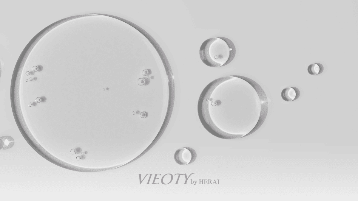 加水分解コラーゲンの分子が肌の弾力を支えるイメージ画