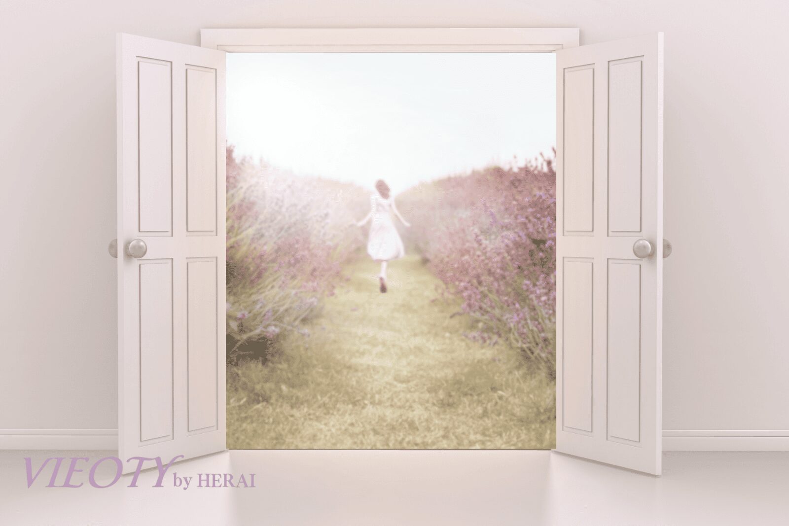 表参道の隠れ家サロンVIEOTYのドア。