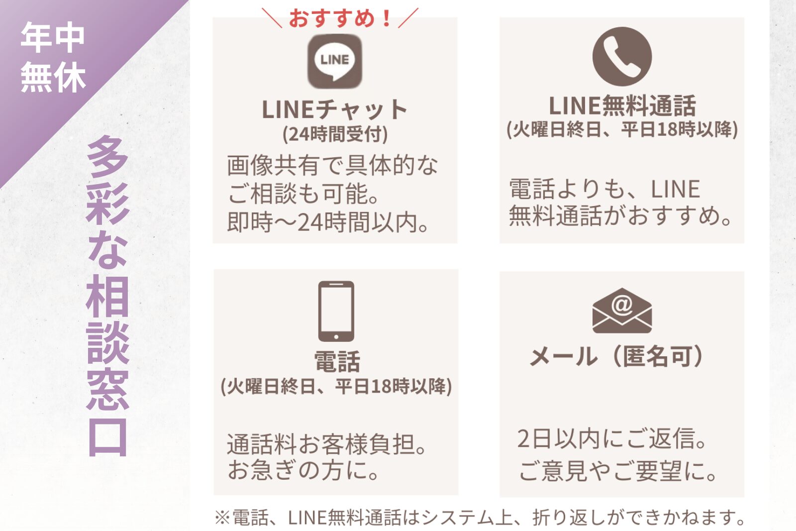 VIEOTY Salon by HERAIの3つのご予約方法