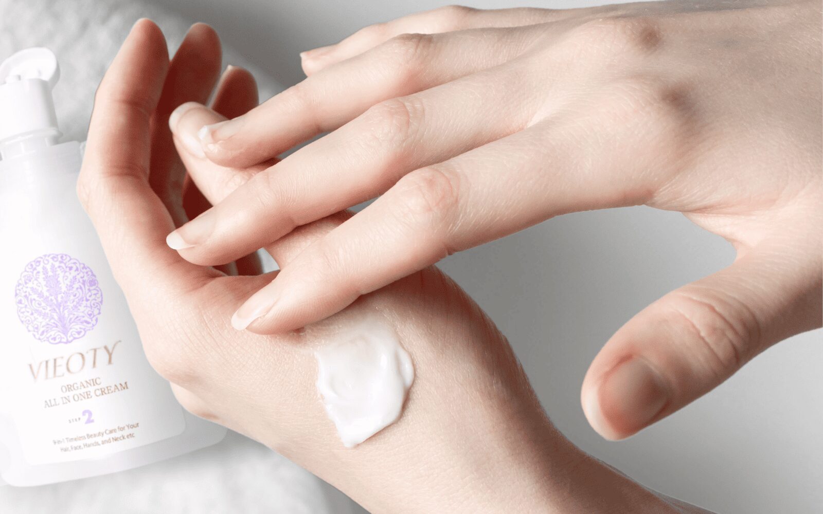 VIEOTYクリームの哲学を表現したイメージ写真
