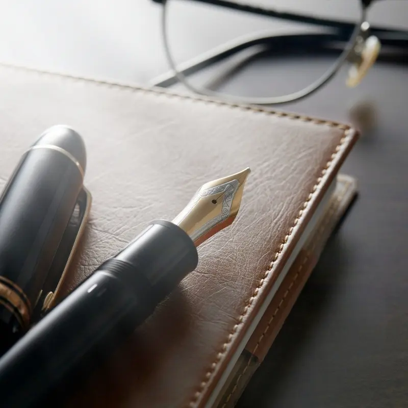 知性を象徴するノート