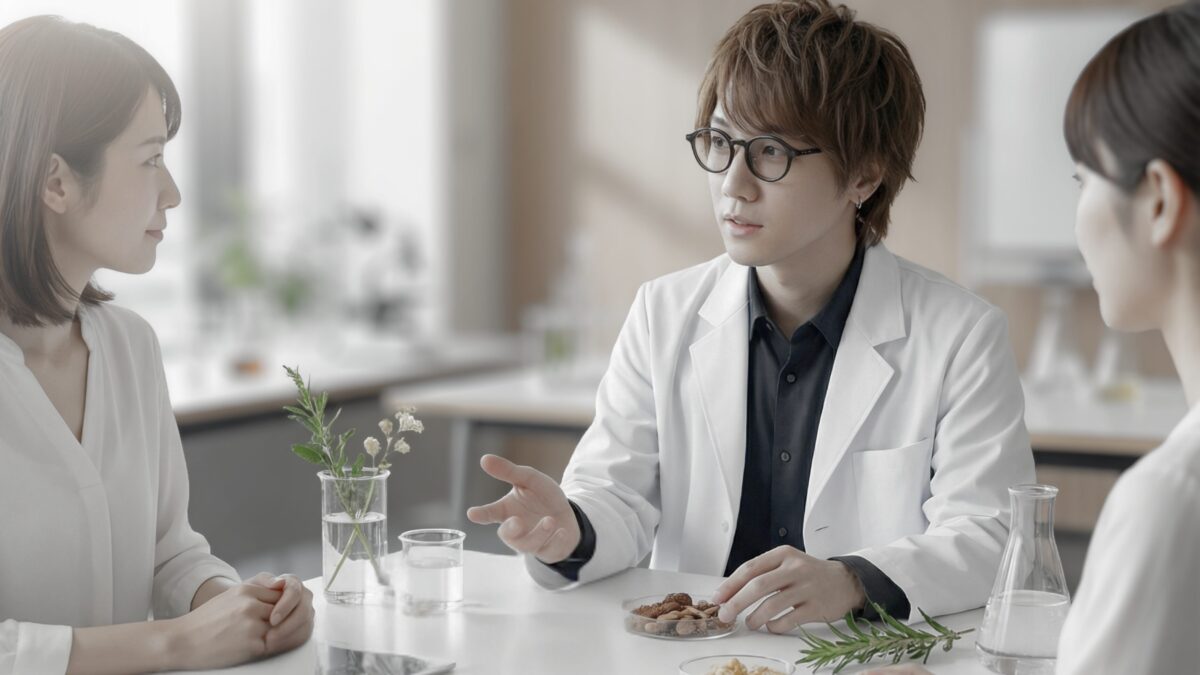 VIEOTYの品質保証を象徴する、高級感のあるラボイメージ