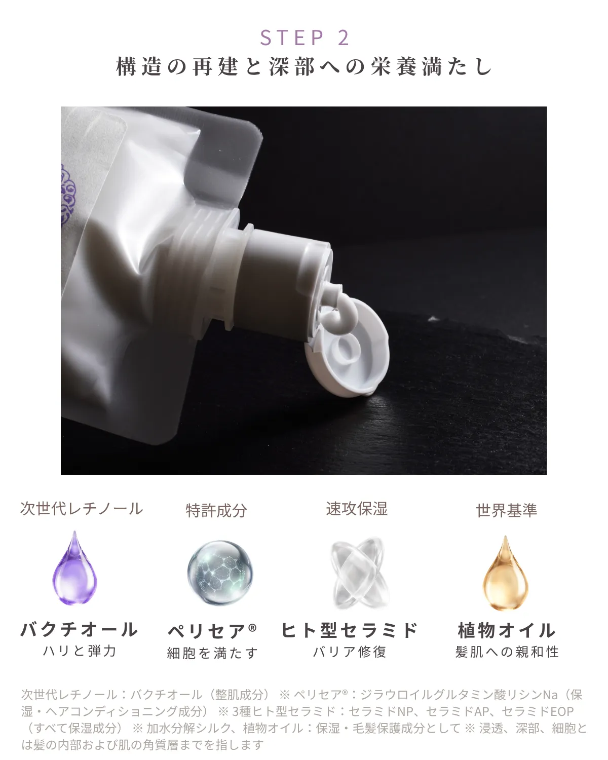 STEP2 構造の再建と深部への栄養充填